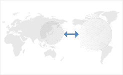 Asia – North America route